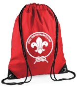 Red PE Bag Mock Up Front